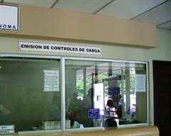 Oficina de emisión de controles de carga